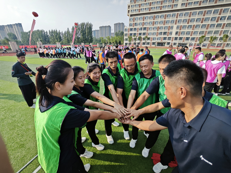 Yanggu Huatai team won a gold medal at the 2023 Liaocheng Workers' Fun Sports Games